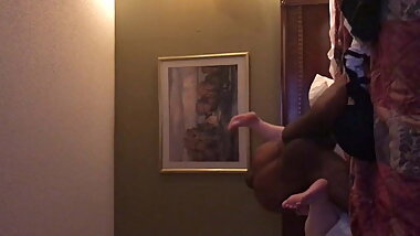 Cheating chubby blonde with her BBC