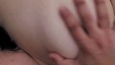 Hot BBW Worship ... Submissive Begs For Sex While Getting His Small Cock Hard