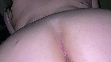 Bbw Riding reverse cowgirl