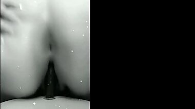 SnapChat Homemade Dildo Ride/Pussy Fuck (With Slo Mo Clips)