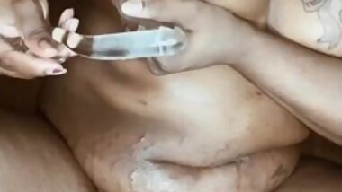 Milking Milf masturbating