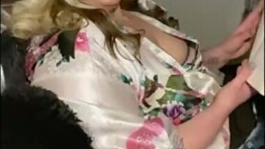 Busty Bbw Stepmom let’s u suckle her tits before bed!