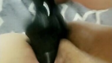 Eili Paige Creamy Pussy Fuck with Knotted Toy