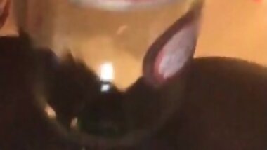 She riding that bottle like it’s a dick