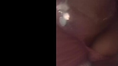 BLACK GIRL WITH PIERCED TITS STRIP TEASES