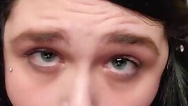 BBW xxKittens submissive neko girl bbc dildo deep throat, gagging