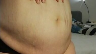 Would you like to see more belly play? You can see more in my Onlyfans page SaggyboobsEmilia