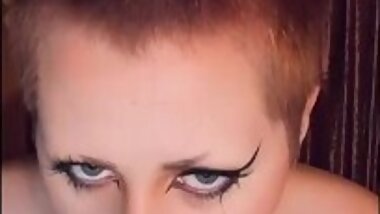 Amateur BBW deep throats bad dragon TEASER