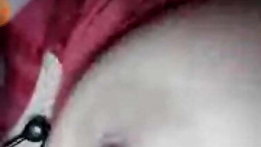 Sonam boobs show on video call