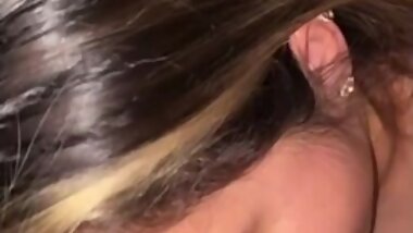 Latina Gets Facial After Sloppy Blowjob (FULL VID ON OnlyFans)