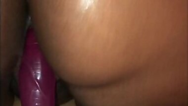 Pleasure my pussy with my pink dildo