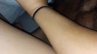 After fuck; massaging daddys BBC ; i give daddy the best hanjobs