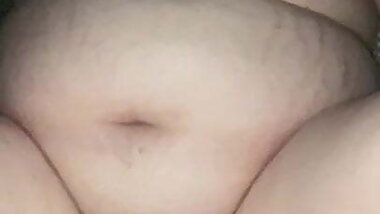 Pounding my BBW wife (slow-mo)