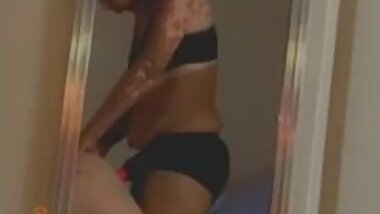 Black stud fucking white girl with strap on