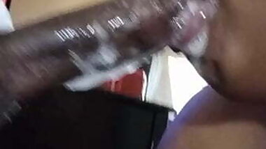 Black BBW’s sloppy deepthroat