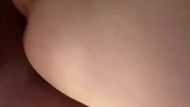 Daddy fucking my tight pussy from the back until he blows his load on my face