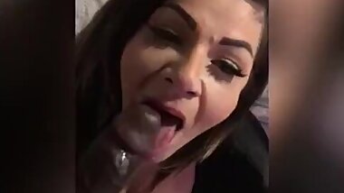 Smoking while daddy eats the booty, fucks me doggystyle and cums all over my face