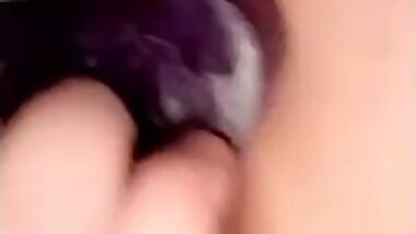 playing with my new dildo OF @ cmillia