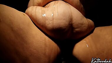 Goddess KATBOODAH'S GIANT Divine Body Oil Art Erotica