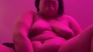 BBW Fucks Herself With Her Hairbrush PART 1