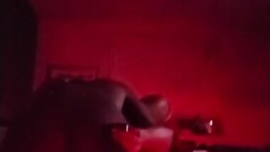 Tranny gets throat fucked on edge of bed