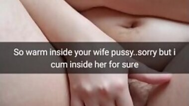 Yeah,i promise pull out, but now i will creampie your wife pussy! [Cuckold.Snapchat]