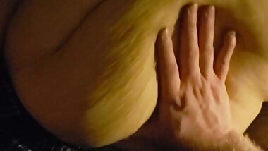 Texas BBW wife belly play pt2