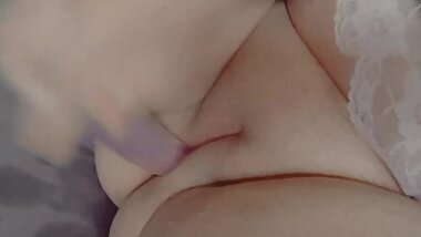 fucking my wet pussy after I already made a mess