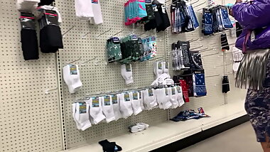 Black bbw soft loose jiggling wedgie hole in pjs booty