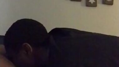 BBW CUBAN WIFE GETS ATE WHILE TOY IN HER PUSSY