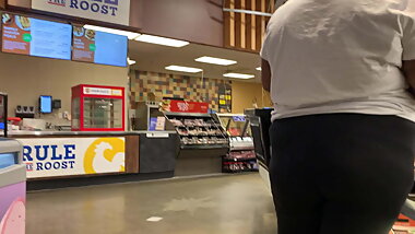 Black bbw c through delicious posing teasing sexy booty