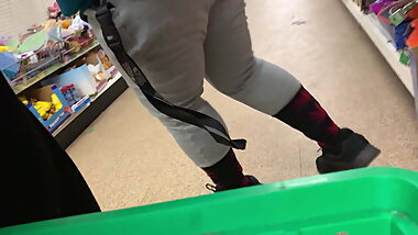 Groped short black bbw sexy booty