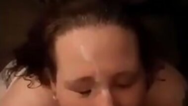 Bbw getting facial
