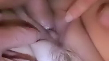 Shoot cum on her BBW tits