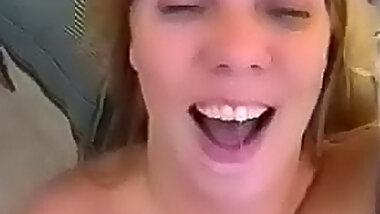 Fat bitch is one hell of a cocksucker