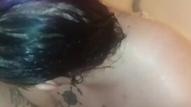 Golden Shower For Goth Slave