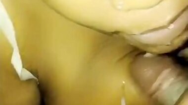 My wife sucked my dick so good & let me nut all on her beautiful face