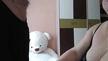 I fill her mouth with cum after a blowjob