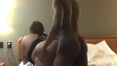 BBW CUBAN WIFE TAKES BBC DOGGIE BACKSHOTS