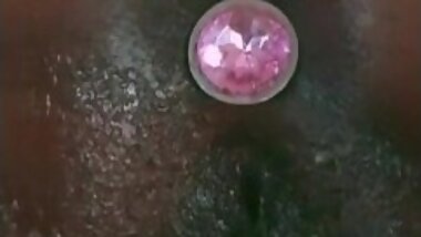 Butt plug and pussy creampie explosion/aftermath