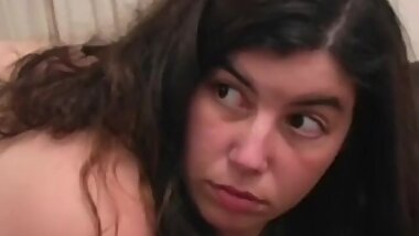 A good Spanking For BBW Amateur Babe Enjoys The Arousement