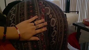 Sexy Thick Babe Get Spanked With Pants On In Slo-Mo