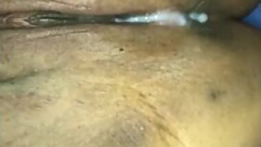 BBW Latina milf wife takes cream pie in tight pussy