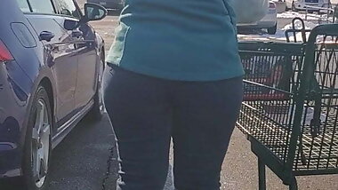 Thick Booty PAWG Shopping with Simpleton Husband #3