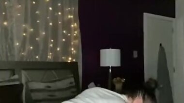 She moans loud when he’s deep in her pussy