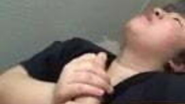 Crazy Asian bj artist beasting on white cock