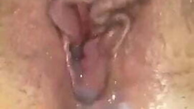 Wife masturbating in the car