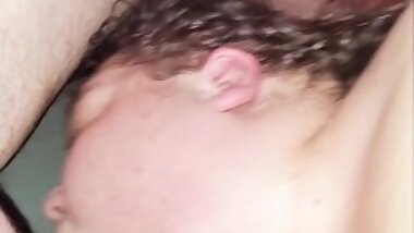 Bbw sweets get face fucked and takes the load the her face!