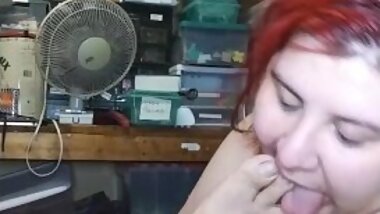 Bbw Kitsune Worships Daddy's Feet