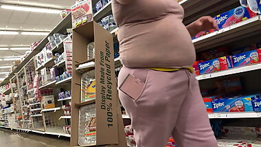 Bbw Mexican mommy sexy bending gave me a show